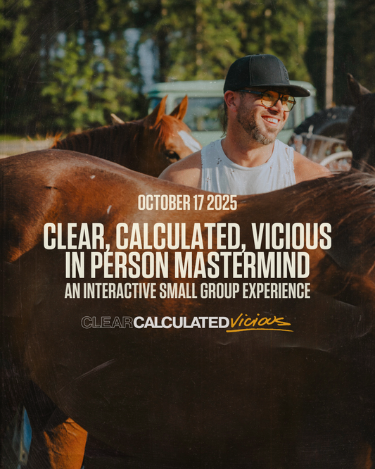 CLEAR, CALCULATED & VICIOUS | THE IN PERSON MASTERMIND | OCT 17TH IN KALISPELL, MT